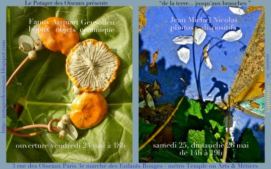 Exposition dans le cadre du parcours nomade