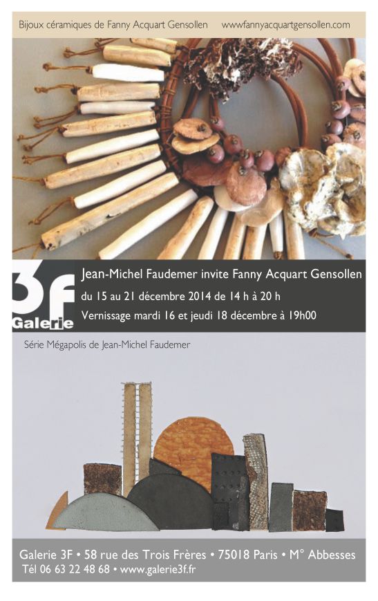 invite expo Galérie 3F