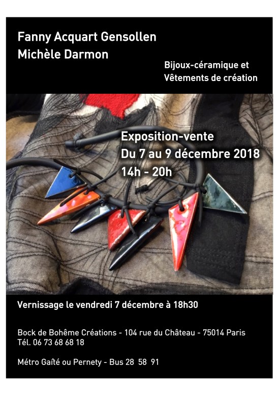 Exposition Fanny Acquart Gensollen